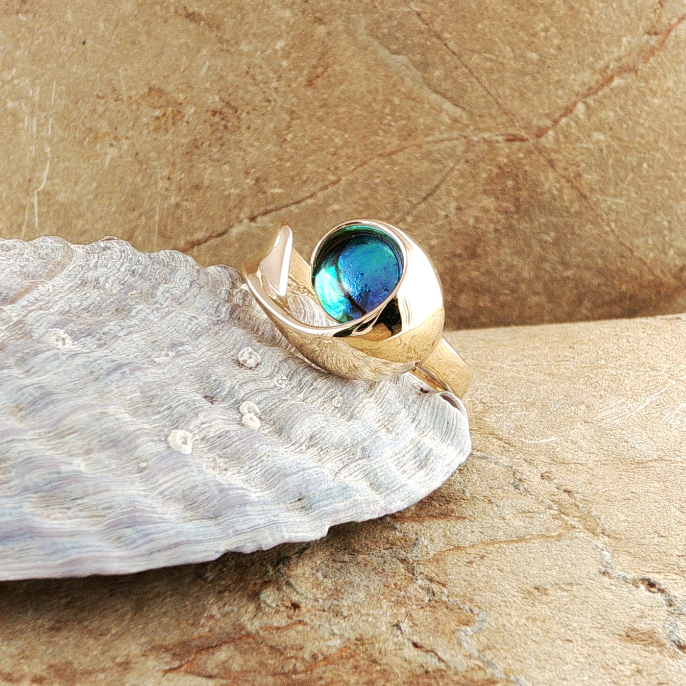 Pearl Athena Ring 9ct Yellow Gold