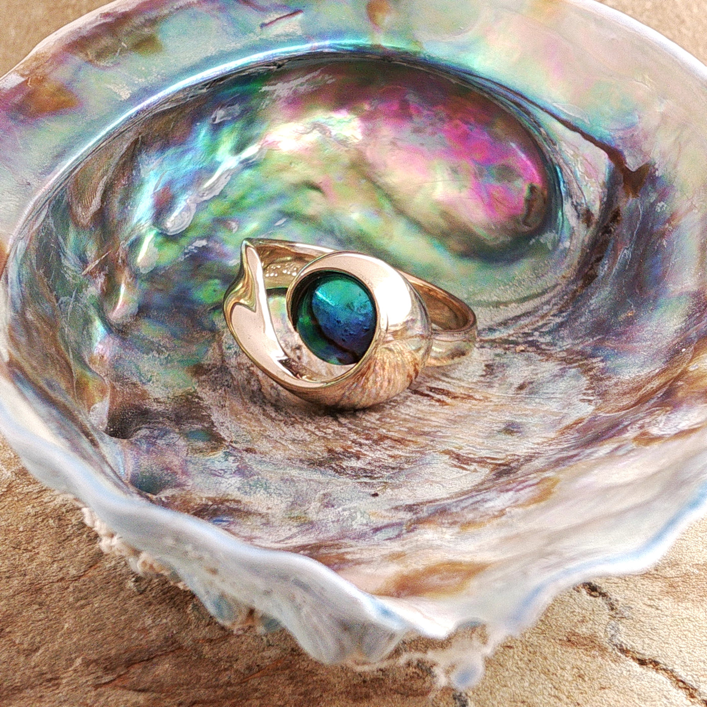 Pearl Athena Ring 9ct Yellow Gold