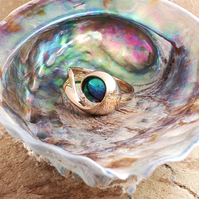 Pearl Athena Ring 9ct Yellow Gold