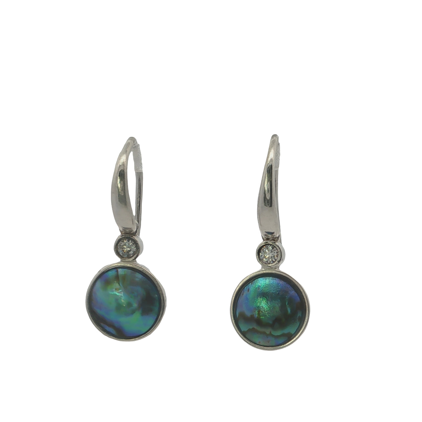 Pearl & CZ Aroha Earrings - STG