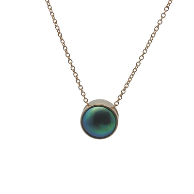 Pearl Sunrise Necklace - Yellow Gold 9ct