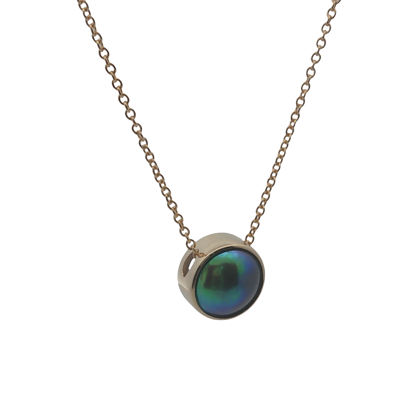 Pearl Sunrise Necklace - Yellow Gold 9ct