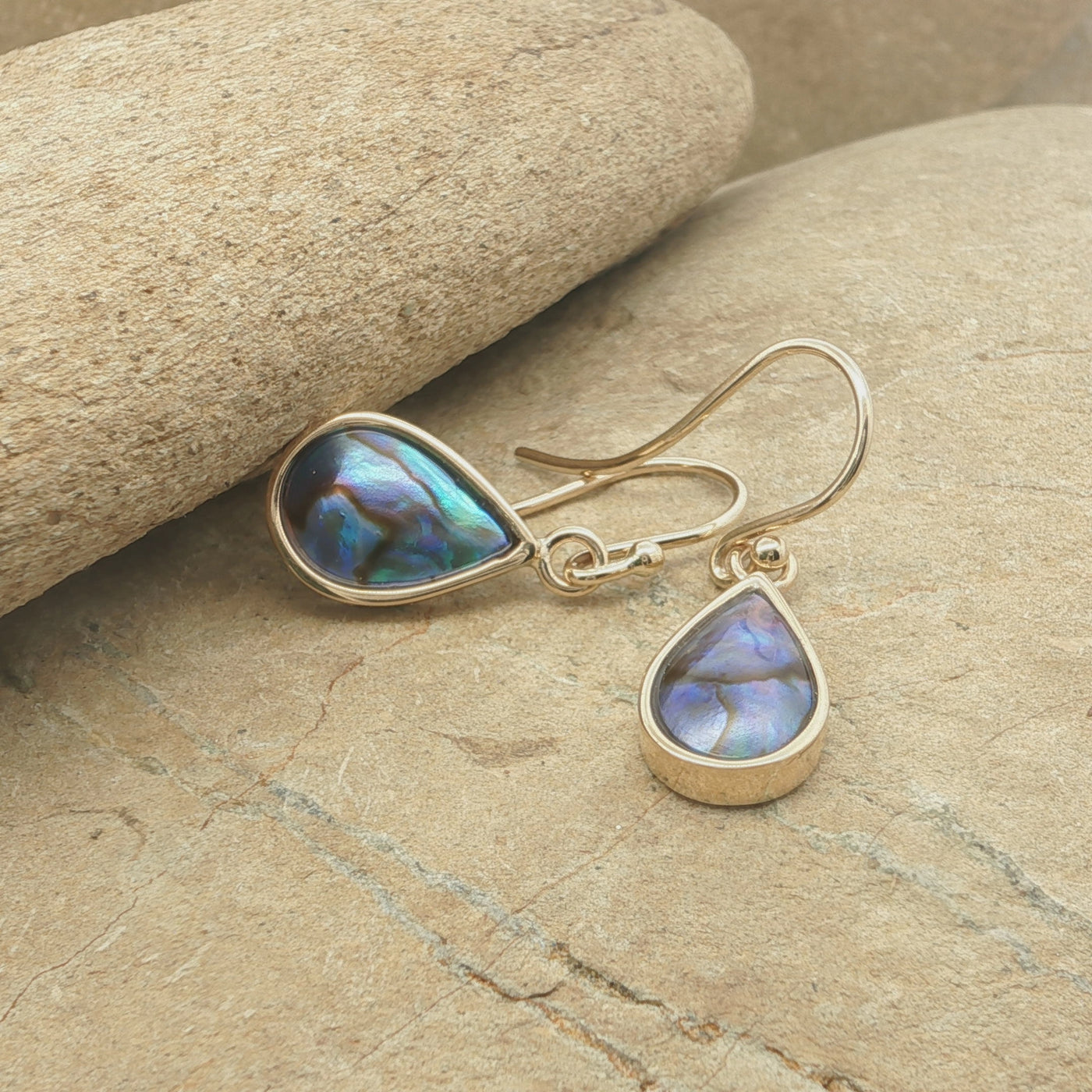 Pearl Elegant Tear Drop Earrings - 9ct