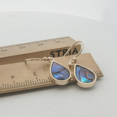 Pearl Elegant Tear Drop Earrings - 9ct