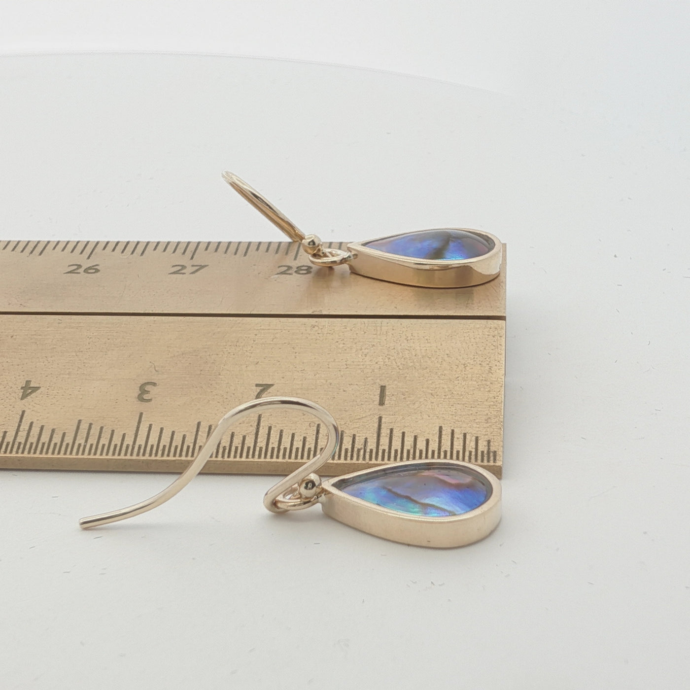 Pearl Elegant Tear Drop Earrings - 9ct