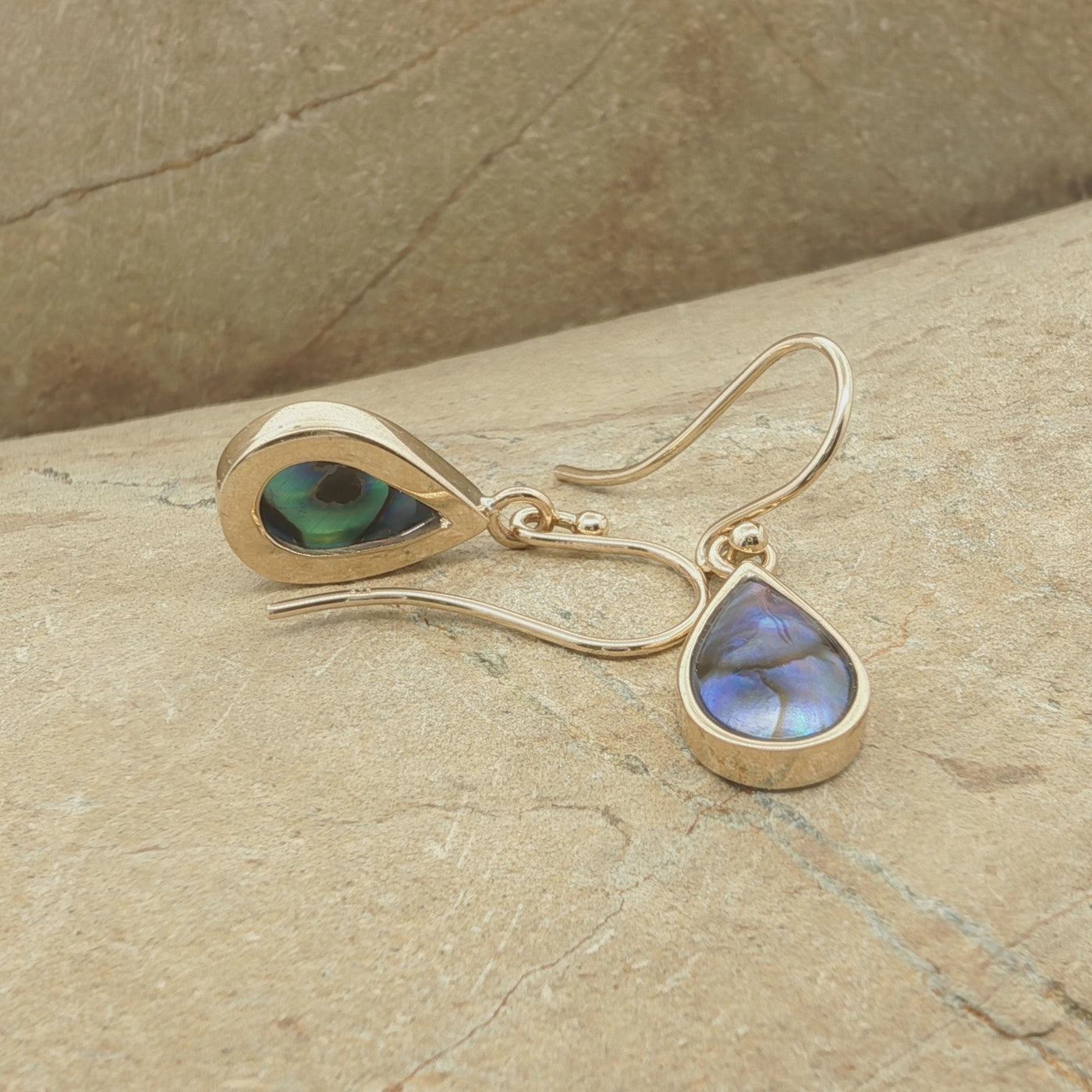 Pearl Elegant Tear Drop Earrings - 9ct