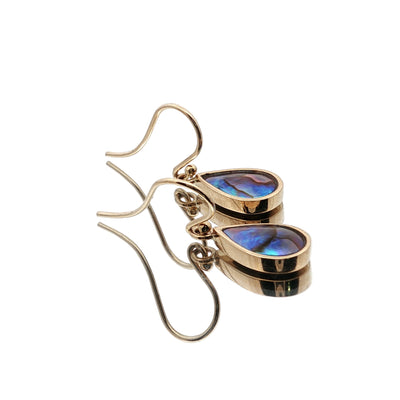 Pearl Elegant Teardrop Earrings - 9ct