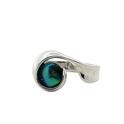 Birth Pearl Athena Ring - Sterling Silver