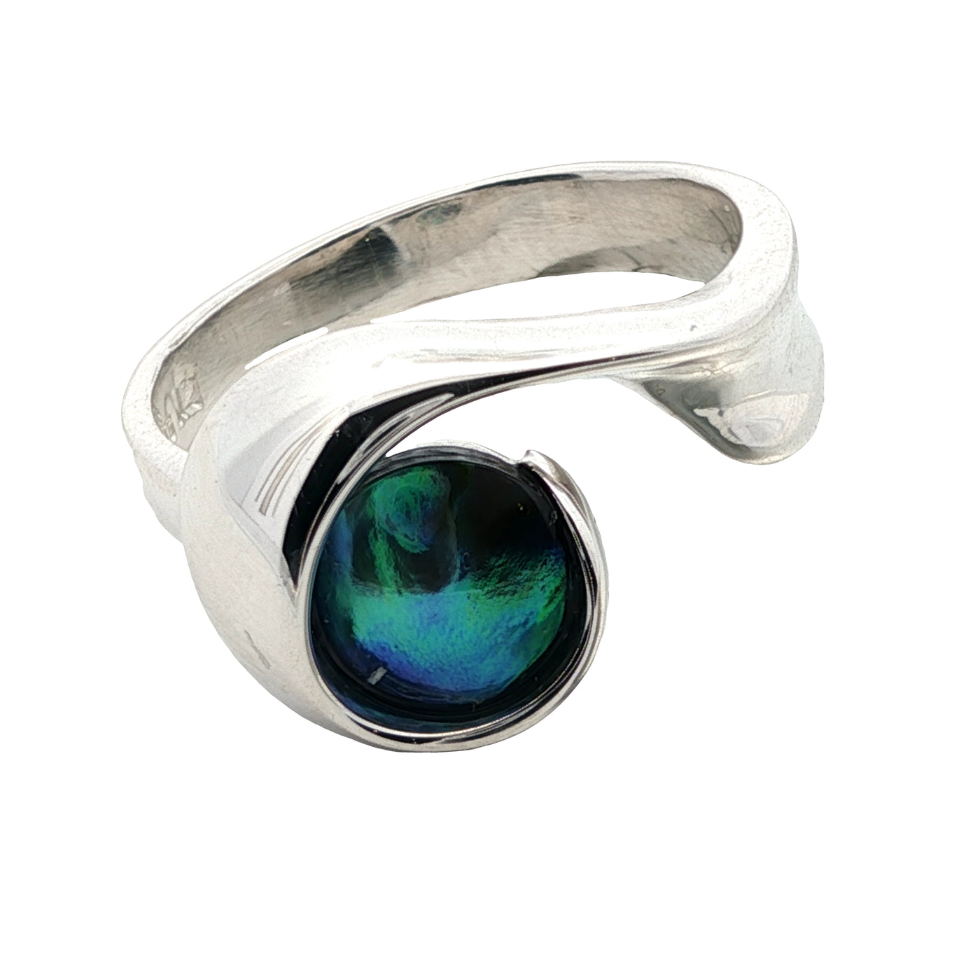 Birth Pearl Athena Ring - Sterling Silver