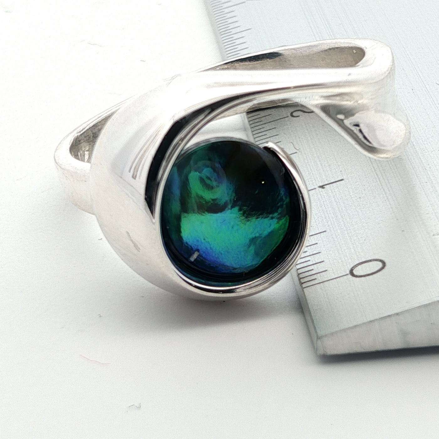 Birth Pearl Athena Ring - Sterling Silver