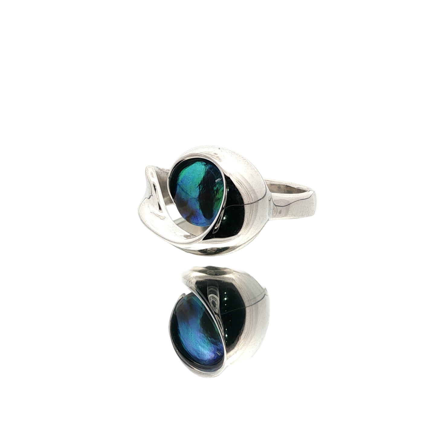Birth Pearl Athena Ring - Sterling Silver