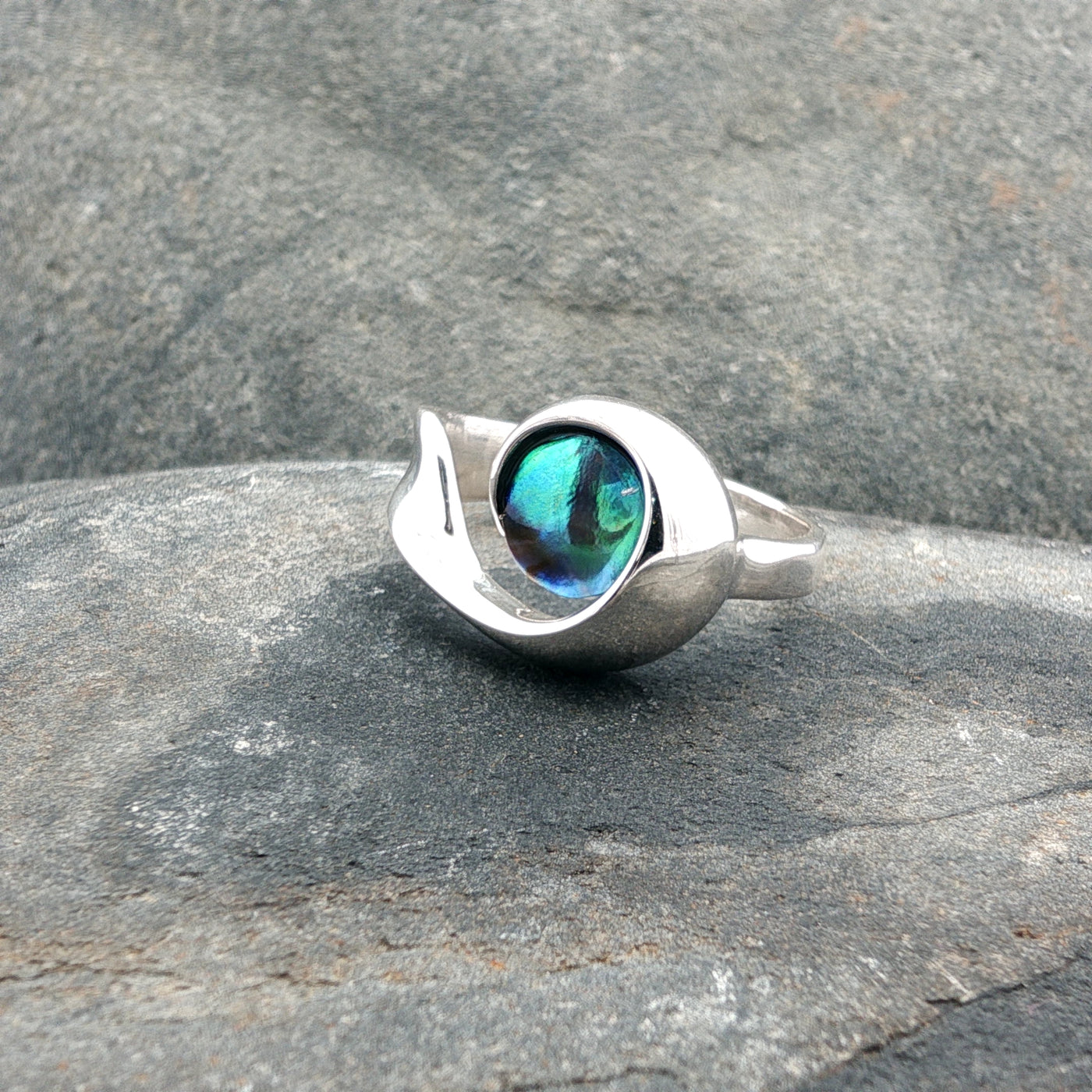 Birth Pearl Athena Ring - Sterling Silver