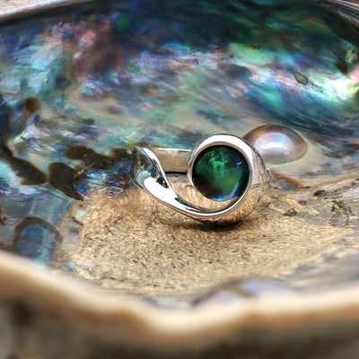 Birth Pearl Athena Ring - Sterling Silver