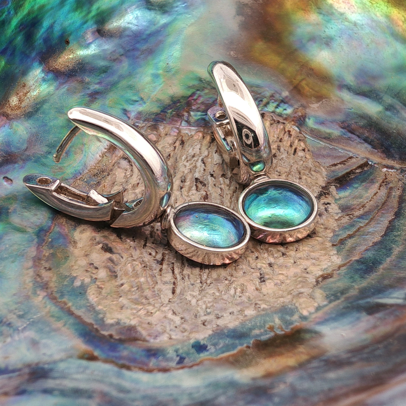 Birth Pearl Torea Oval Earring - Sterling Silver