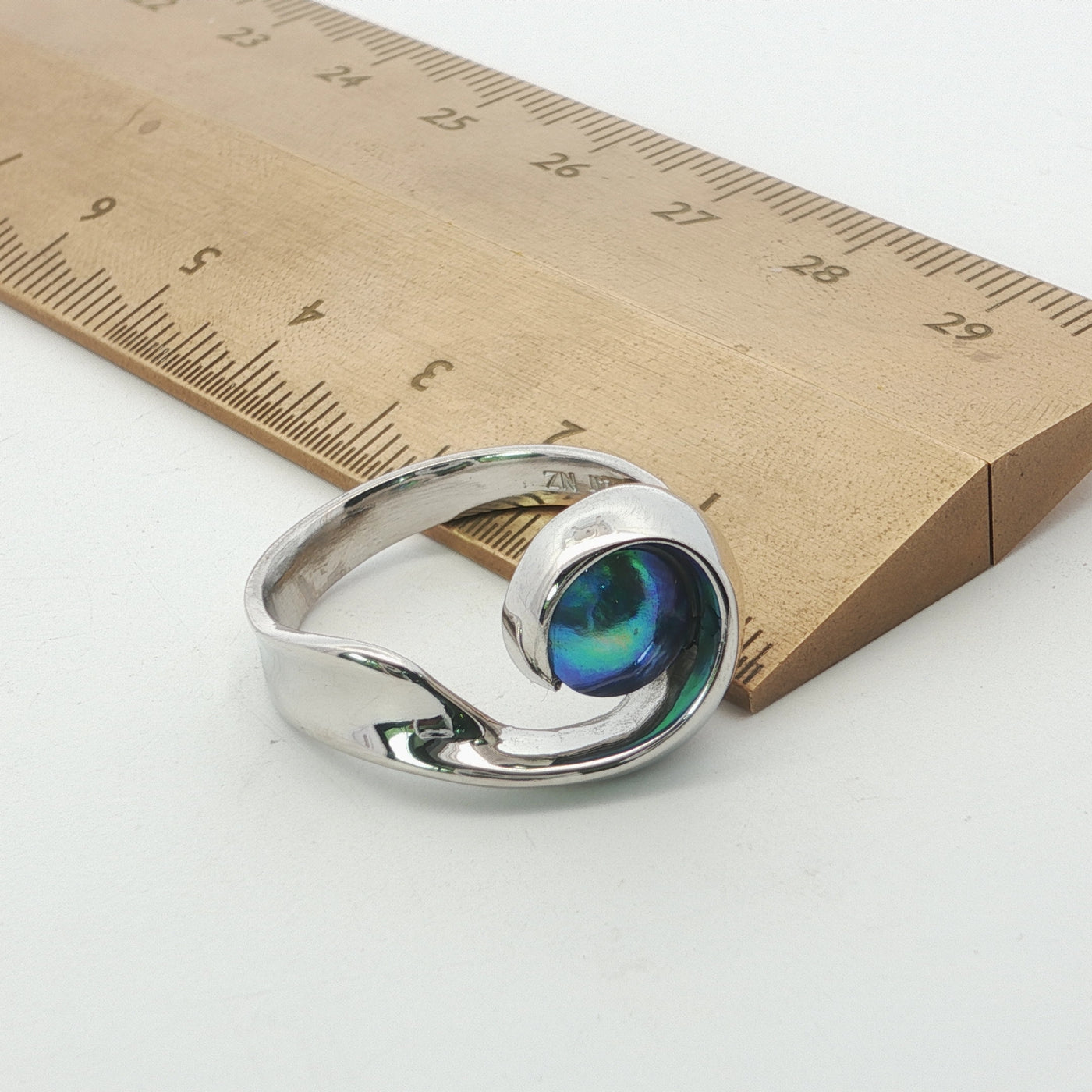 Pearl Athena Platinum Ring