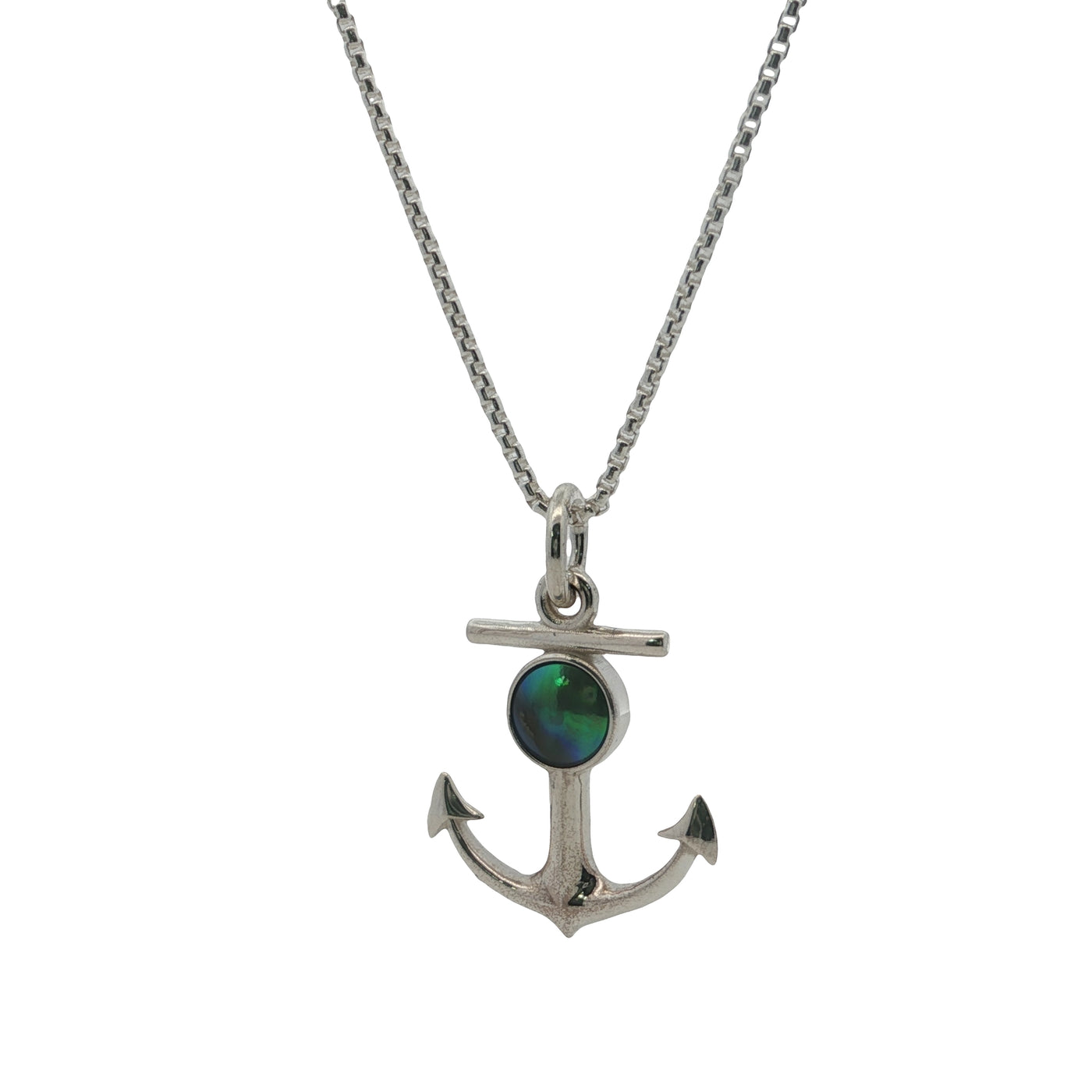 Pearl Anchor Necklace