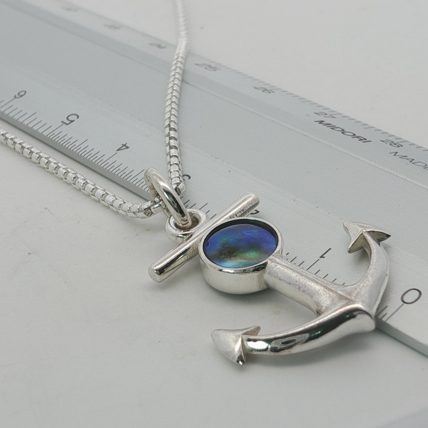 Pearl Anchor Necklace