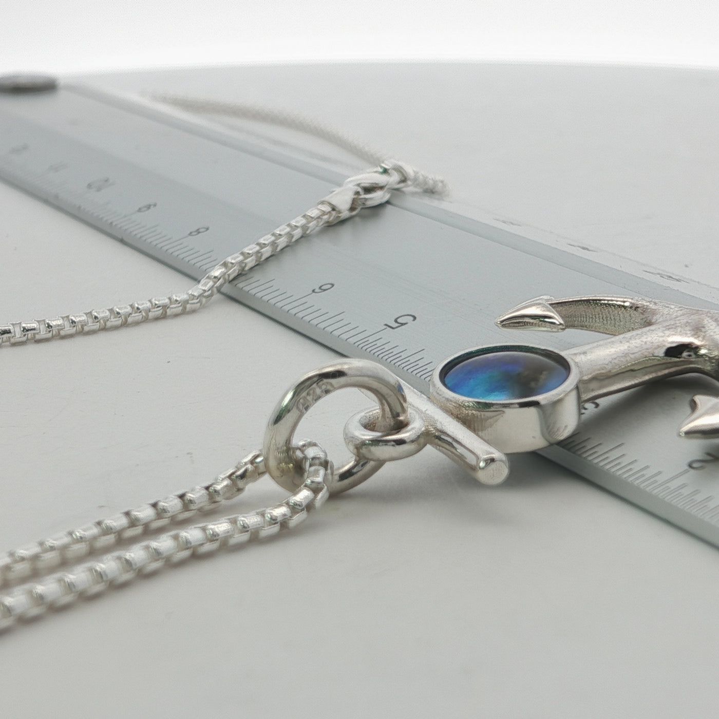 Pearl Anchor Necklace