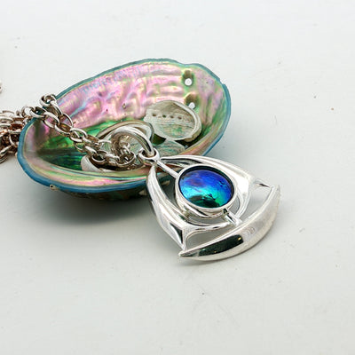 Pearl Sailboat Necklace