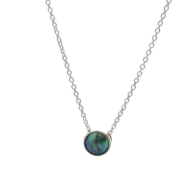 Pearl Eclipse Moon Necklace - STG