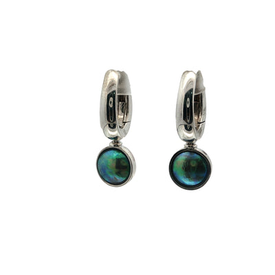 Pearl Torea Earrings - Oval