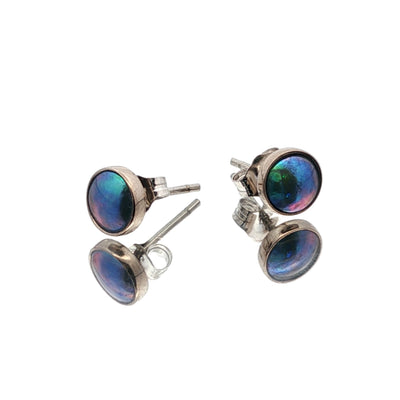 Pearl Stud Earrings - White 18ct