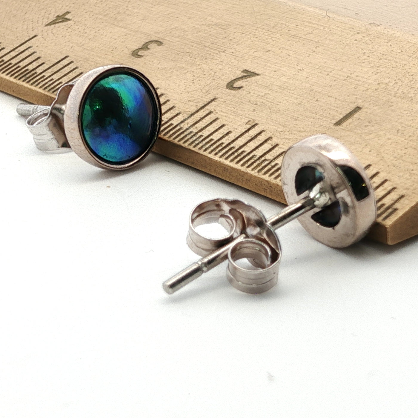 Birth Pearl Stud Earrings - 18ct White Gold