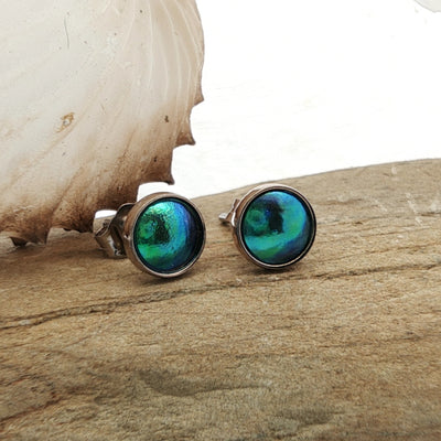 Birth Pearl Stud Earrings - 18ct White Gold