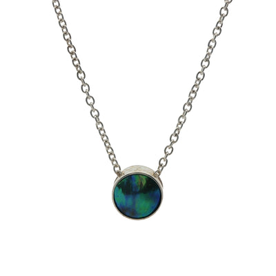 Pearl Eclipse Moon Necklace - STG