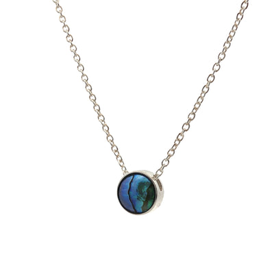 Pearl Eclipse Moon Necklace - STG