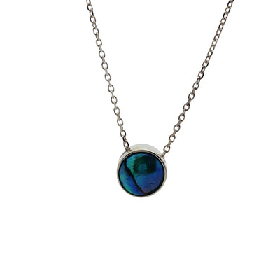 Pearl Eclipse Moon Necklace - STG
