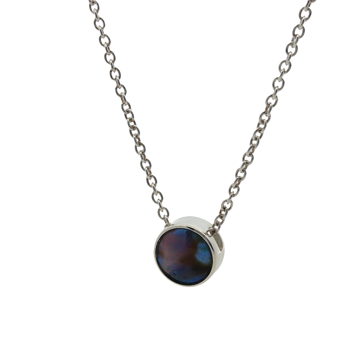 Pearl Glow Moon Necklace - STG