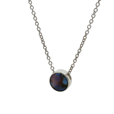 Pearl Glow Moon Necklace - STG