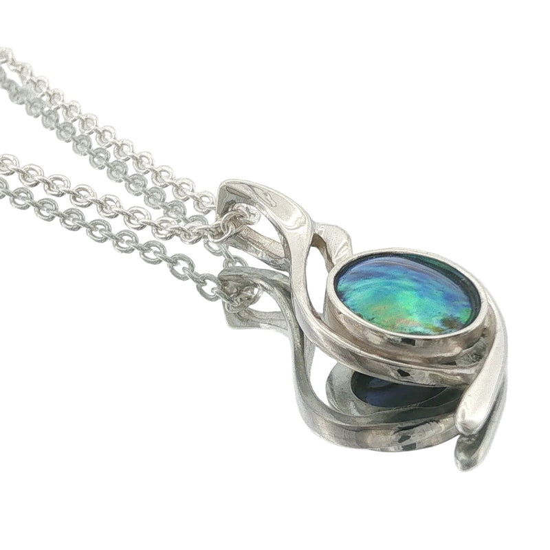 Sterling Twist Necklace