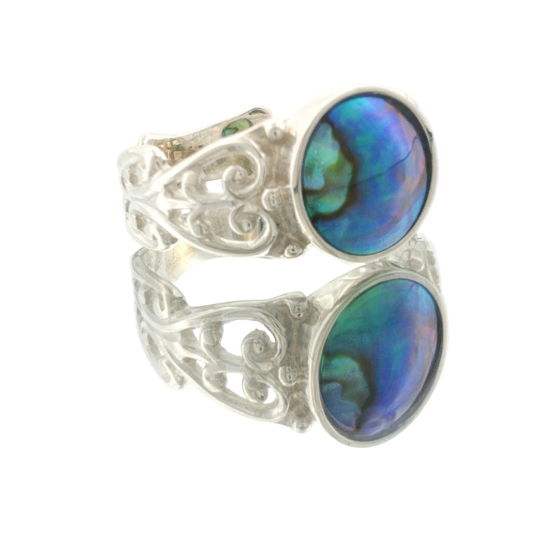 Pearl Silver Fern Ring - Sterling Silver