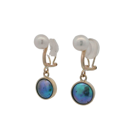 Pearl Clip-On Ann Earrings - 9ct