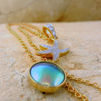 Pearl Astral Elegance Necklace