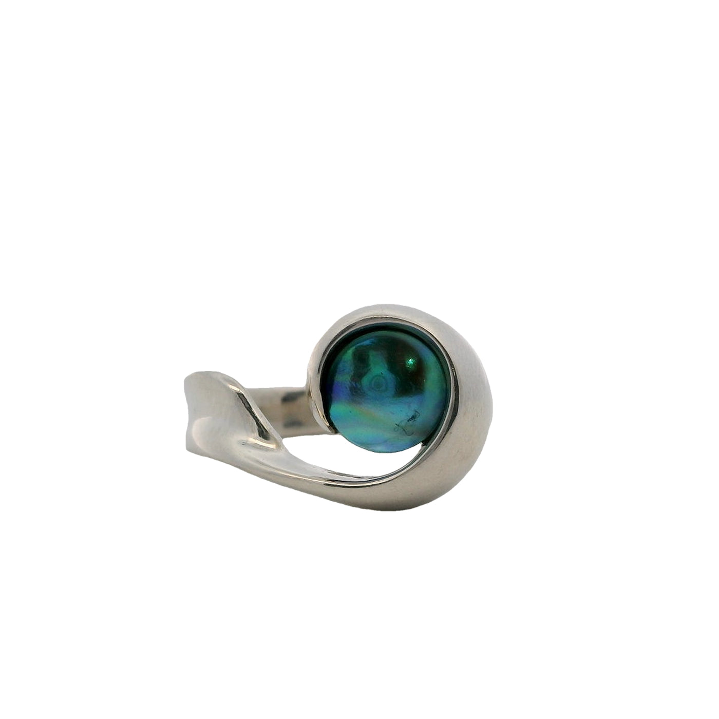 Pearl Athena Ring - White Gold