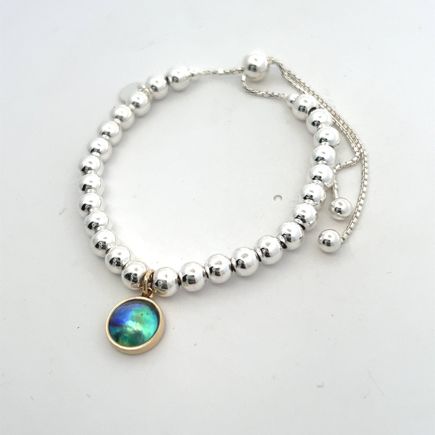 Pearl Bracelet Gold Moon Two-Tone