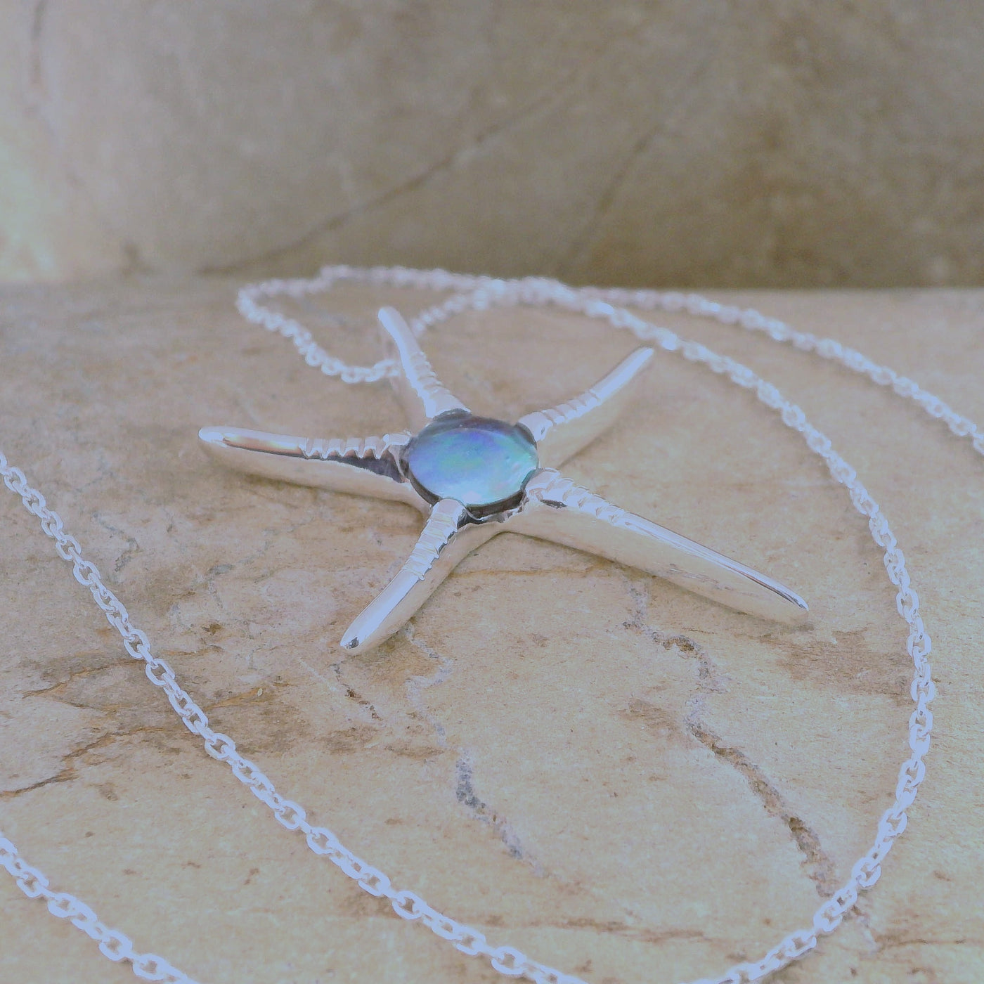 Pearl Starfish Necklace