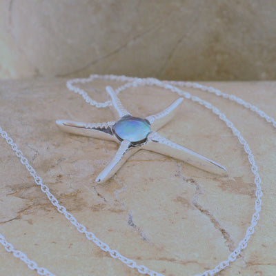 Pearl Starfish Necklace