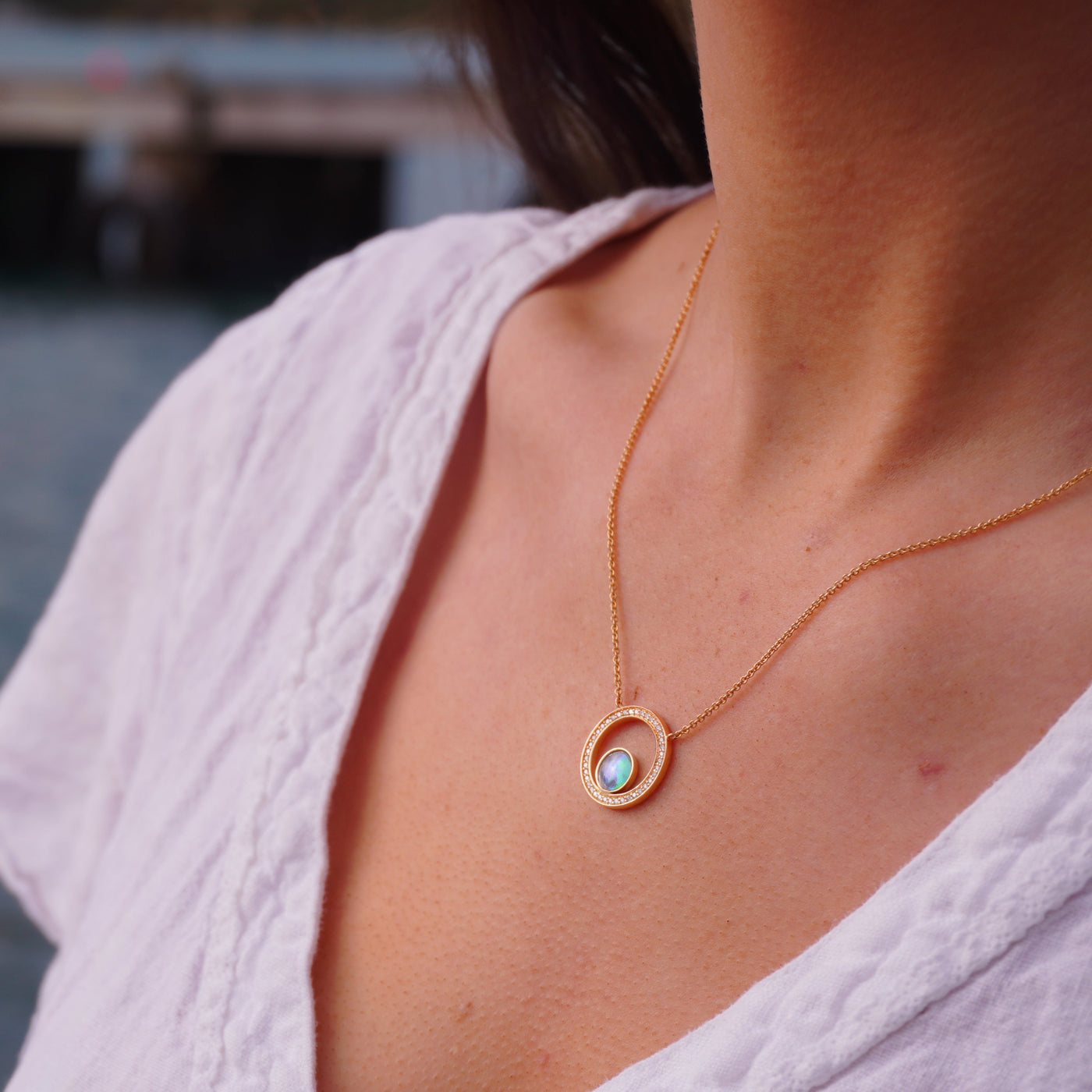Pearl Coterie Necklace - 18ct Yellow Gold