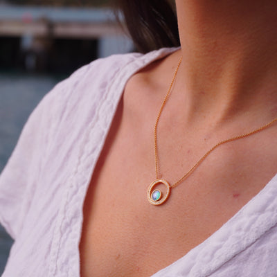 Pearl Coterie Necklace - 18ct Yellow Gold