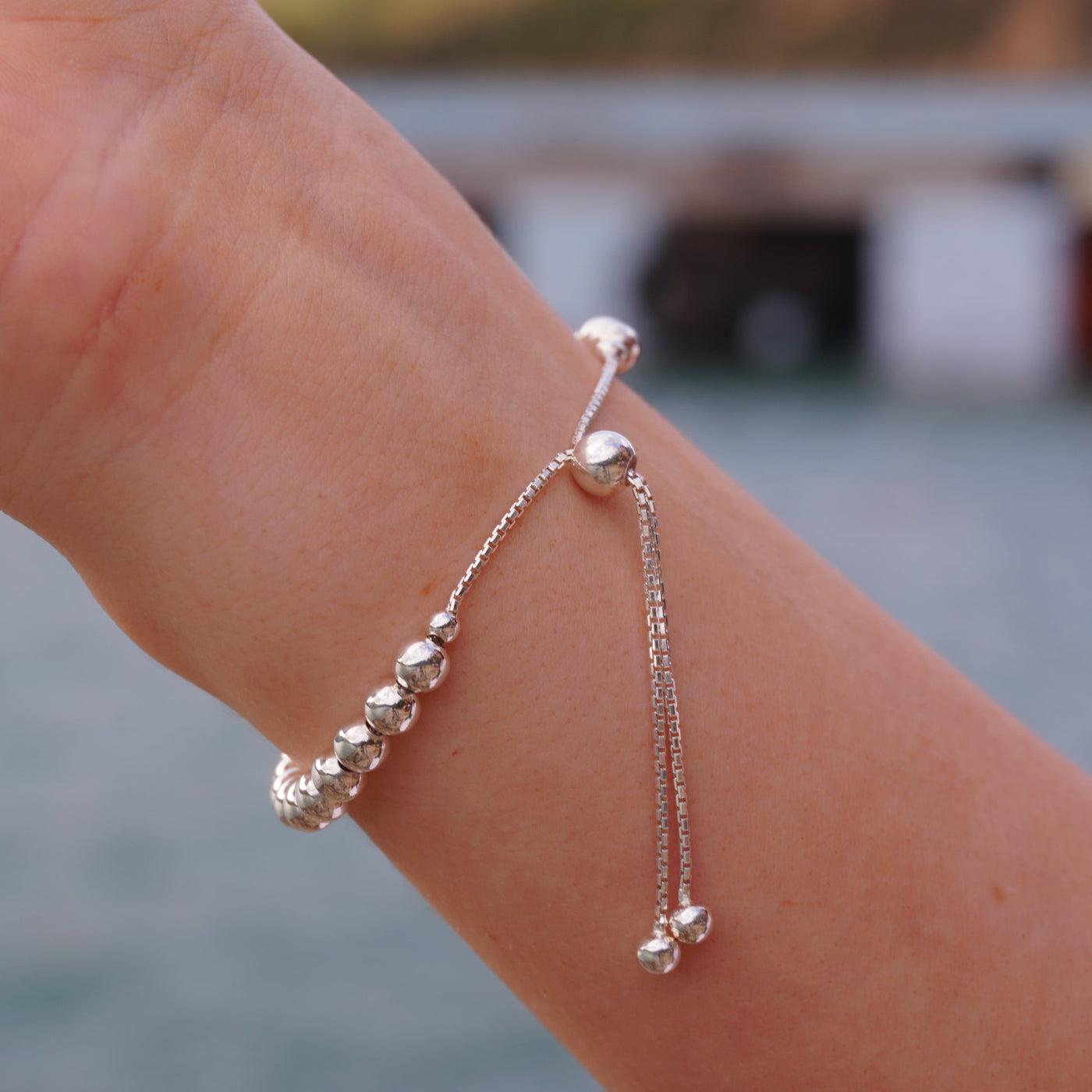Pearl Gold Moon Two-tone Bracelet