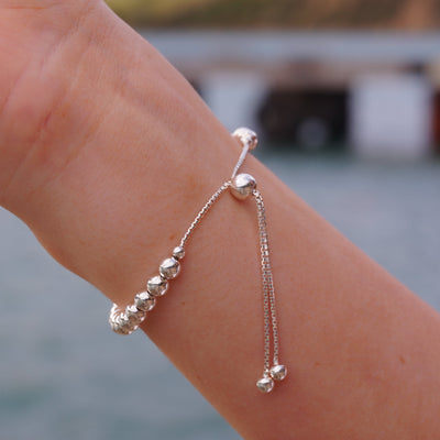 Pearl Gold Moon Two-tone Bracelet