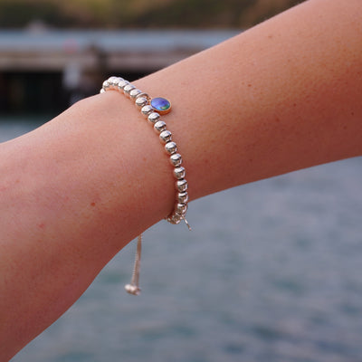 Pearl Gold Moon Two-tone Bracelet