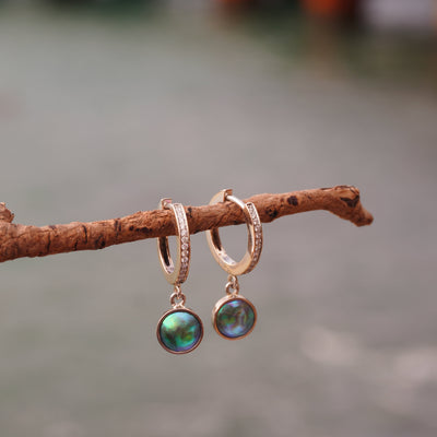 Sea Spark Diamond Earrings - 18ct White Gold