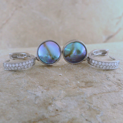 paua earrings