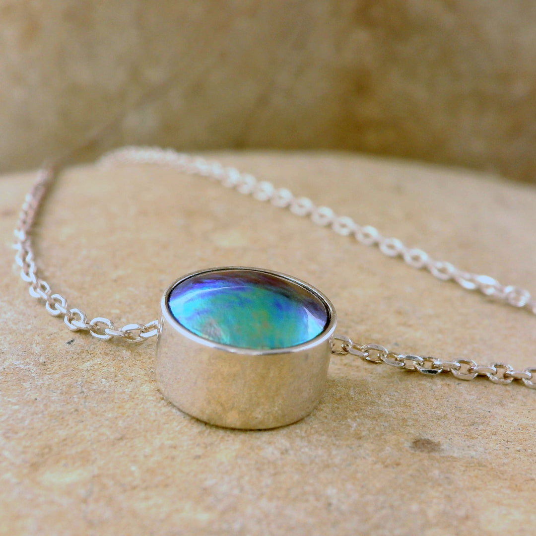 Pearl Eclipse Moon Necklace STG – Arapawa