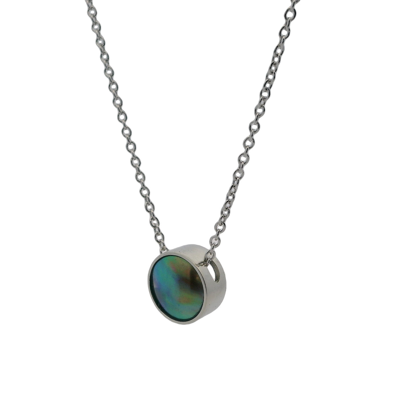 Pearl Moonrise Necklace - White Gold 9ct